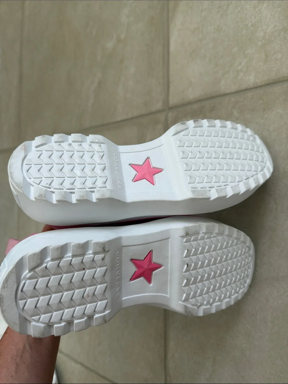 Converse Pink High-Top Sneakers